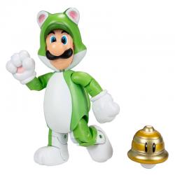 Figura Luigi Felino Super Mario Nintendo 10cm - Imagen 6