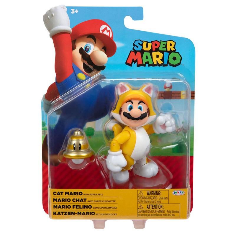 Figura Mario Felino Super Mario Nintendo 10cm - Imagen 1