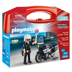 Maletin Policia Playmobil City Action - Imagen 1