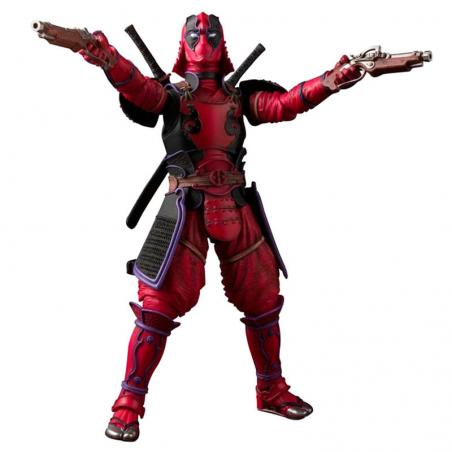 Figura articulada Deadpool Samurai Marvel 18cm - Imagen 1