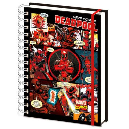 Cuaderno A5 Deadpool Marvel - Imagen 1