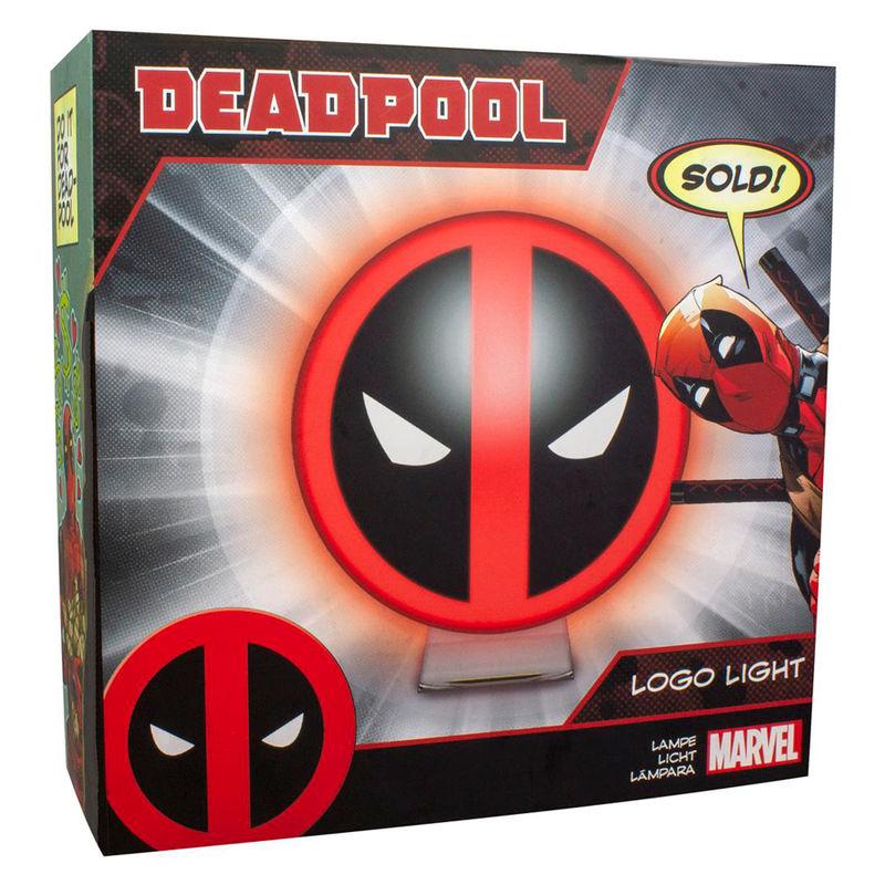 Lampara logo Deadpool Marvel - Imagen 1