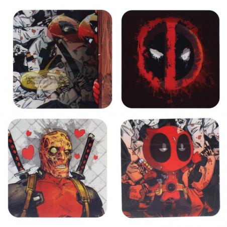 Posavasos 3D Deadpool Marvel - Imagen 1