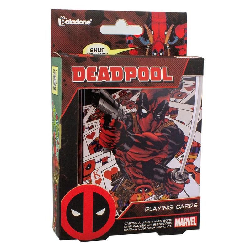 Baraja cartas Deadpool Marvel - Imagen 1