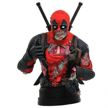 Busto Deadpool Zombie Marvel SDCC 2020 Exclusive - Imagen 1
