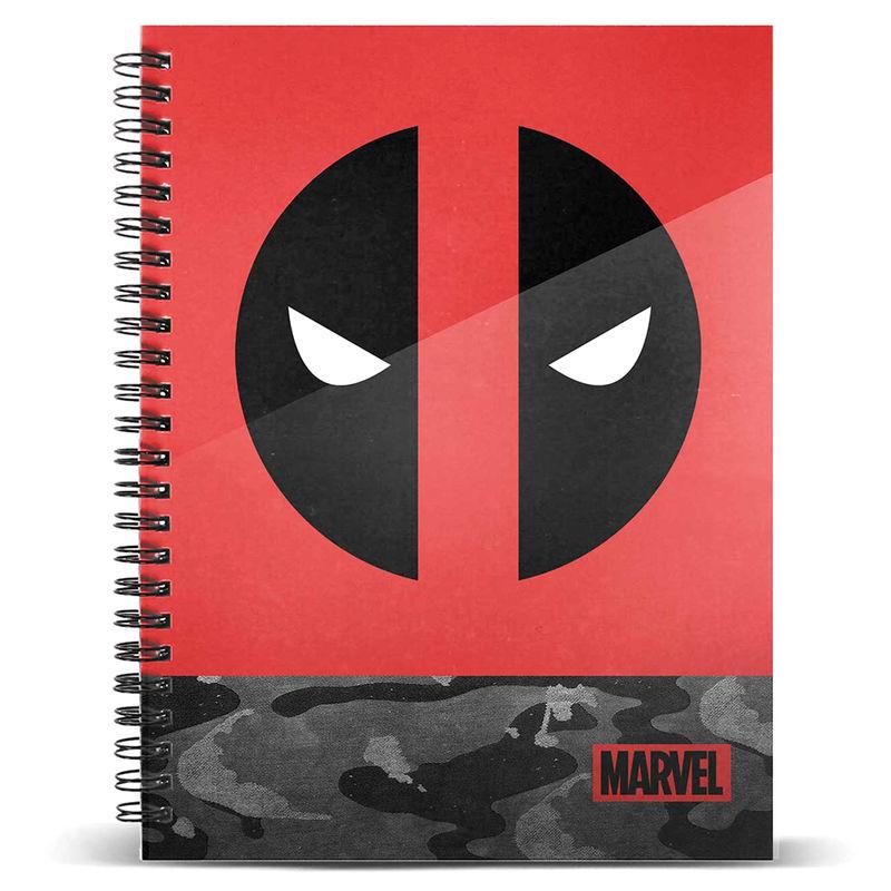 Cuaderno A4 Deadpool Marvel - Imagen 1