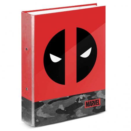 Carpeta A4 Deadpool Marvel anillas - Imagen 1