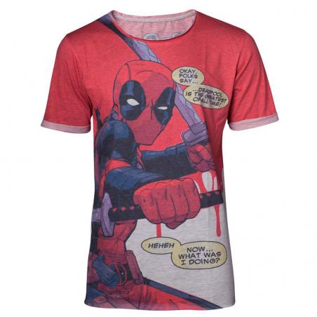 Camiseta Folks Say Deadpool Marvel - Imagen 1