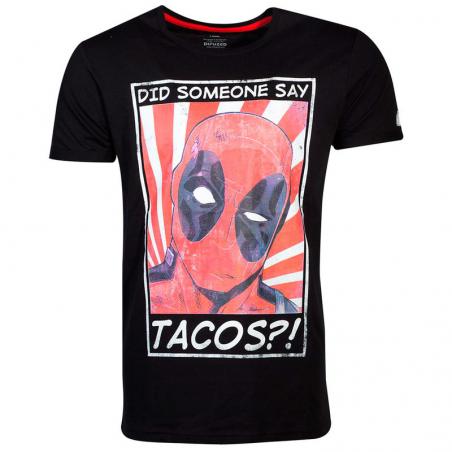Camiseta Tacos Deadpool Marvel - Imagen 1