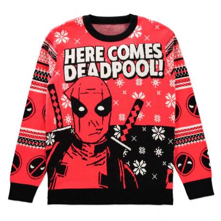 Jersey Navidad Deadpool Marvel - Imagen 1