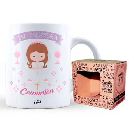 Taza Mi Primera Comunion Niña - Imagen 1