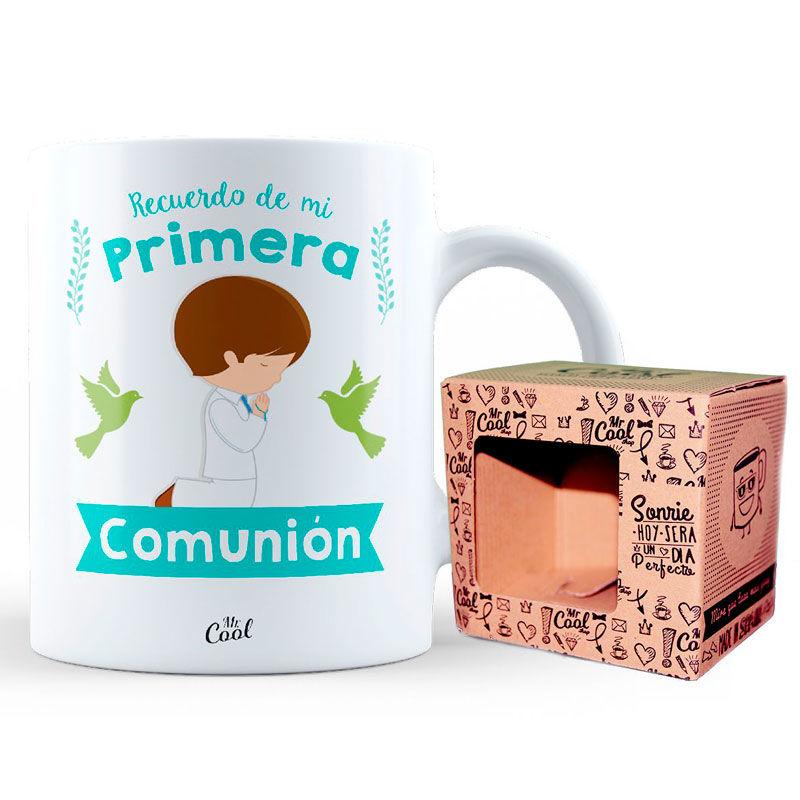 Taza Primera Comunion Niño - Imagen 1
