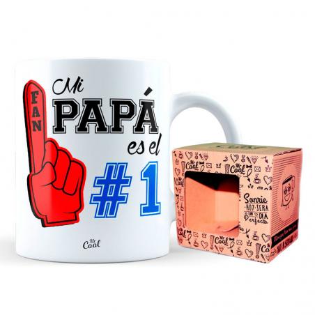 Taza Mi Papa Es El 1 - Imagen 1