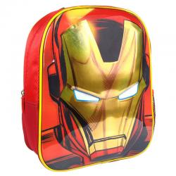 Mochila 3D Iron Man Vengadores Avengers Marvel 31cm - Imagen 1