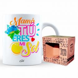 Taza Mama Tu Eres Mi Sol - Imagen 1