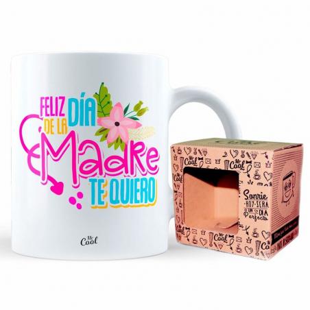 Taza Feliz Dia De La Madre Te Quiero - Imagen 1