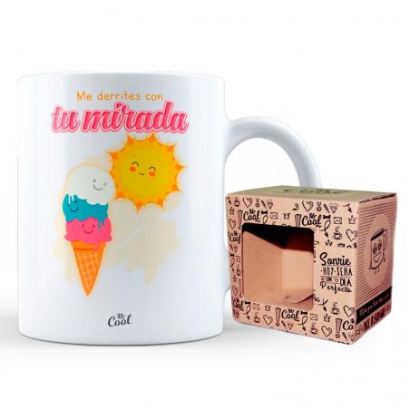 Taza Me Derrites Con Tu Mirada - Imagen 1