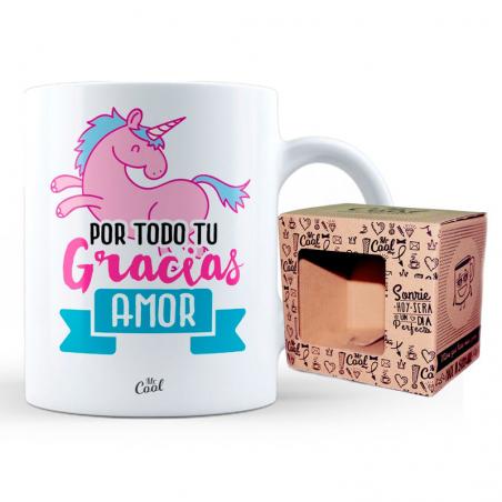Taza Gracias Amor - Imagen 1