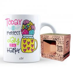 Taza Today is Perfect Day to Be Happy - Imagen 1