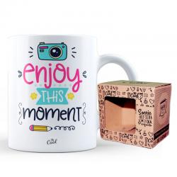 Taza Enjoy this Moment - Imagen 1
