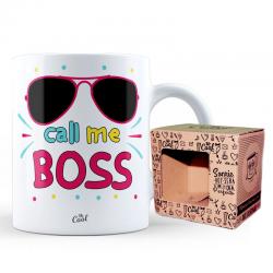 Taza Call Me Boss - Imagen 1