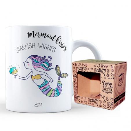 Taza Mermaid Kisses Starfish Wishes - Imagen 1