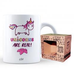 Taza Unicorns are Real - Imagen 1