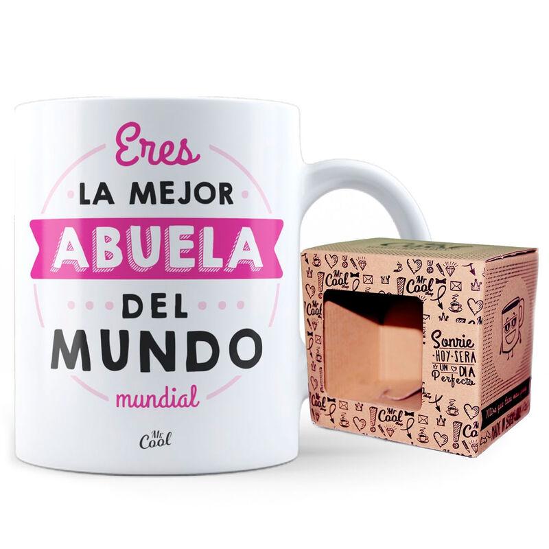 Taza Eres La Mejor Abuelo Del Mundo Mundial - Imagen 1
