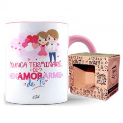 Taza Nunca Terminare De Enamorarme De Ti - Imagen 1