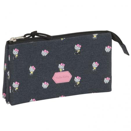 Portatodo Hello Kitty Happiness triple - Imagen 1