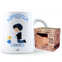 Taza Recuerdo De Mi Primera Comunion Niño - Imagen 1