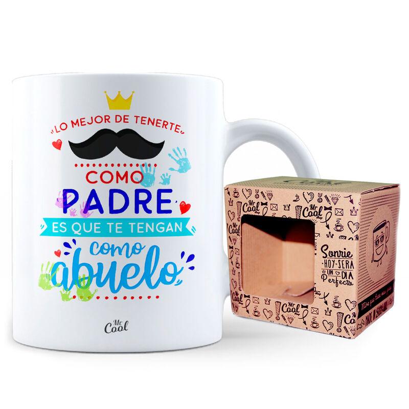 Taza Lo Mejor De Tenerte Como Padre Es Que Te Tengan Como Abuelo - Imagen 1