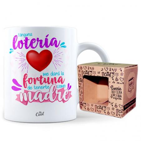 Taza Ninguna Loteria Me Dara La Fortuna De Tenerte Como Madre - Imagen 1
