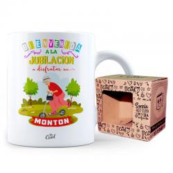 Taza Bienvenida a la Jubilacion a Disfrutar un Monton - Imagen 1