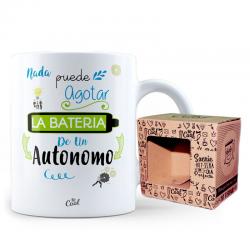 Taza Nada Puede Agotar La Bateria De Un Autonomo - Imagen 1