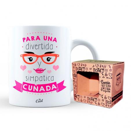 Taza Cuñada Simpatica - Imagen 1