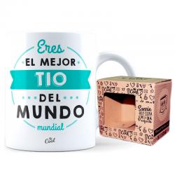 Taza Mejor Tio Del Mundo Mundial - Imagen 1