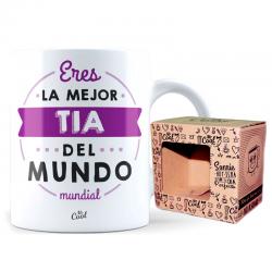 Taza Mejor Tia Del Mundo Mundial - Imagen 1