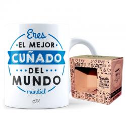 Taza Mejor Cuñado Del Mundo Mundial - Imagen 1