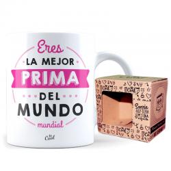 Taza Mejor Prima Del Mundo Mundial - Imagen 1