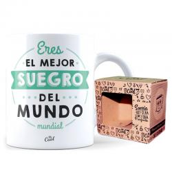 Taza Mejor Suegro Del Mundo Mundial - Imagen 1