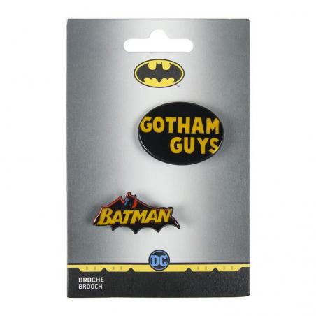 Set 2 broches Batman DC Comics - Imagen 1
