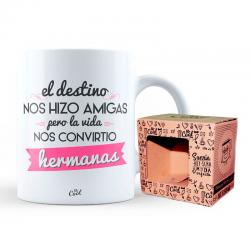 Taza Amigas Hermanas - Imagen 1