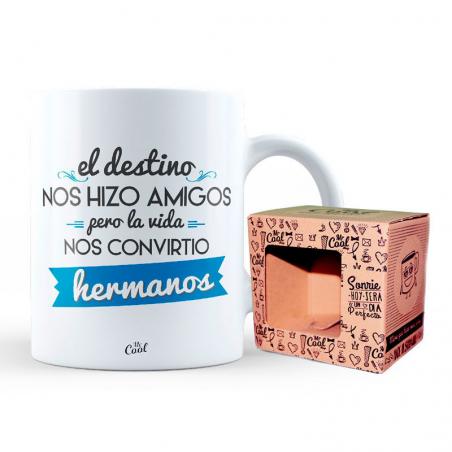 Taza Amigos Hermanos - Imagen 1