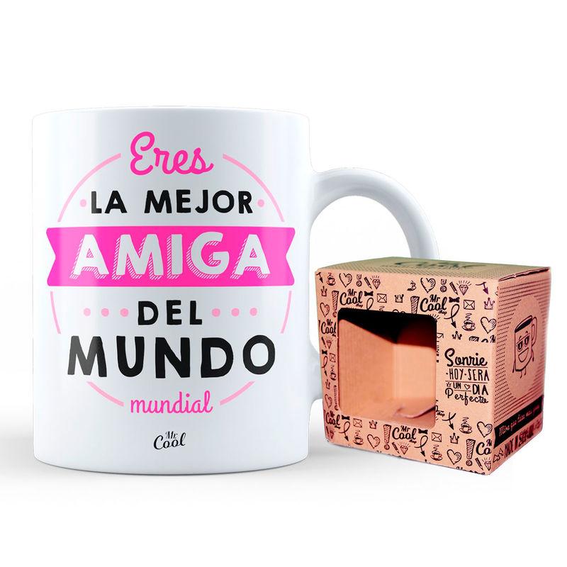 Taza Mejor Amiga Del Mundo Mundial - Imagen 1