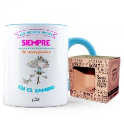 Taza color Los Mejores Amigos - Imagen 1
