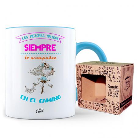 Taza color Los Mejores Amigos - Imagen 1
