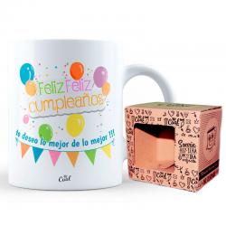 Taza Feliz Cumpleaños - Imagen 1