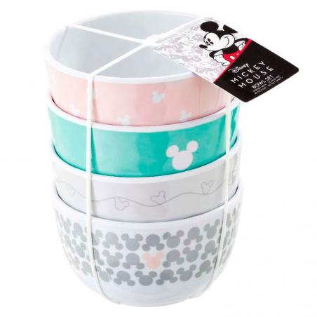 Set 4 cuencos Mickey Disney - Imagen 1