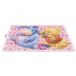 Mantel individual Winnie The Pooh Disney baby rosa - Imagen 1
